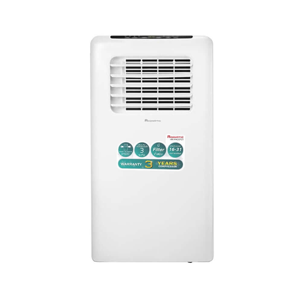 แอร์เคลื่อนที่ ACONATIC รุ่น AN-PAC07C1 ขนาด 7,000 BTU _0